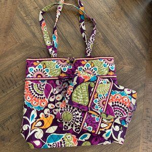 Vera Bradley Travel Organizer and Tote Set
